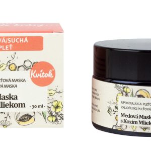 Maska - medová s kozím mliekom, Kvitok