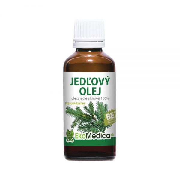 Jedľa sibírska 100% olej 50ml, Ekomedica SK