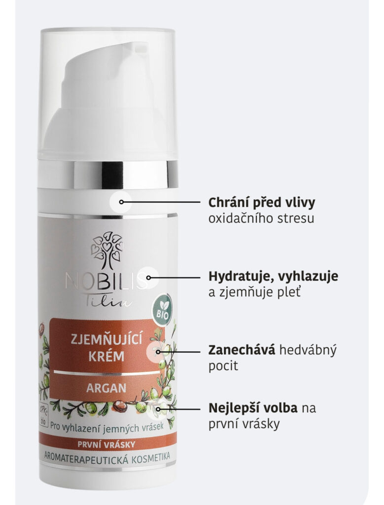 Zjemňujúci Arganový krém 50 ml
