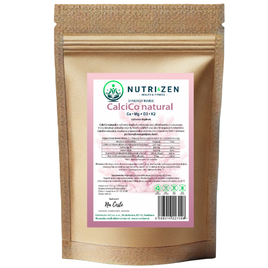 CalciCo natural, 120 kapsúl, Nutri&Zen