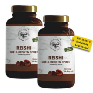 Reishi spóry, druhý kus za polovicu