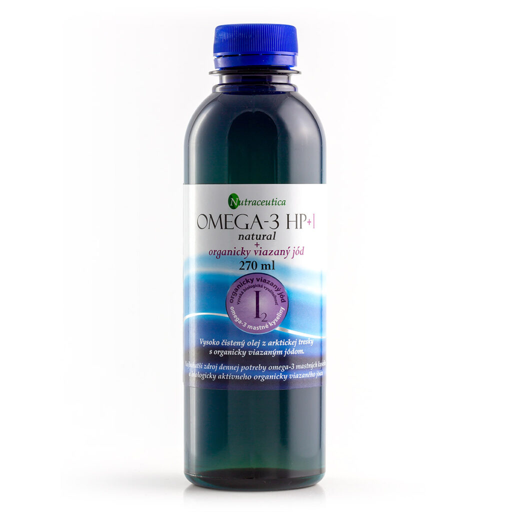 Rybí olej Omega3-HP s organickým jódom 270ml, Nutraceutica