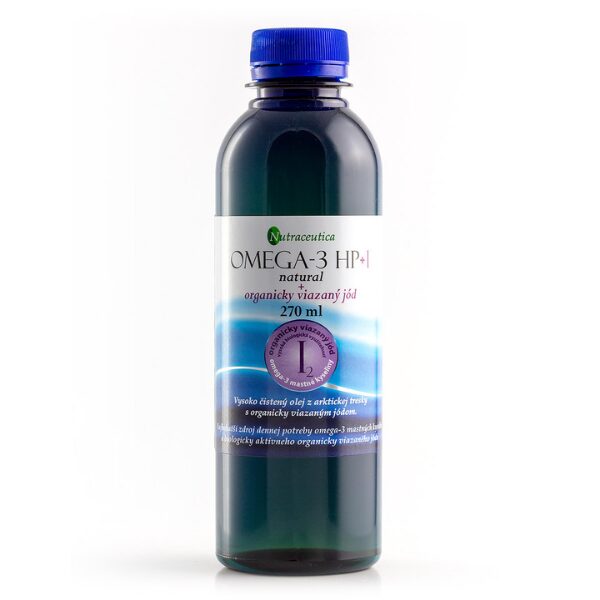 Rybí olej Omega3-HP s organickým jódom 270ml, Nutraceutica